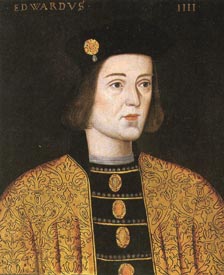 Contemporary portrait of Edward the Fourth