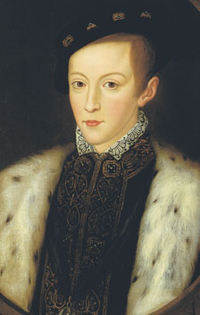 Contemporary portrait of Edward the Sixth