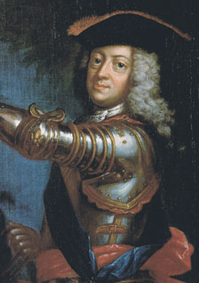 Contemporary portrait of George the First