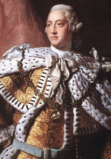 Contemporary portrait of George the Third