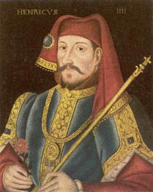 Contemporary portrait of Henry the Fourth